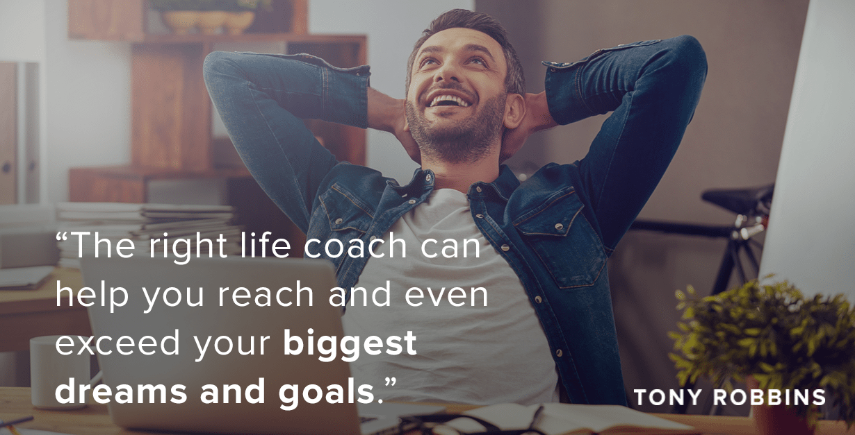 Life coach quote